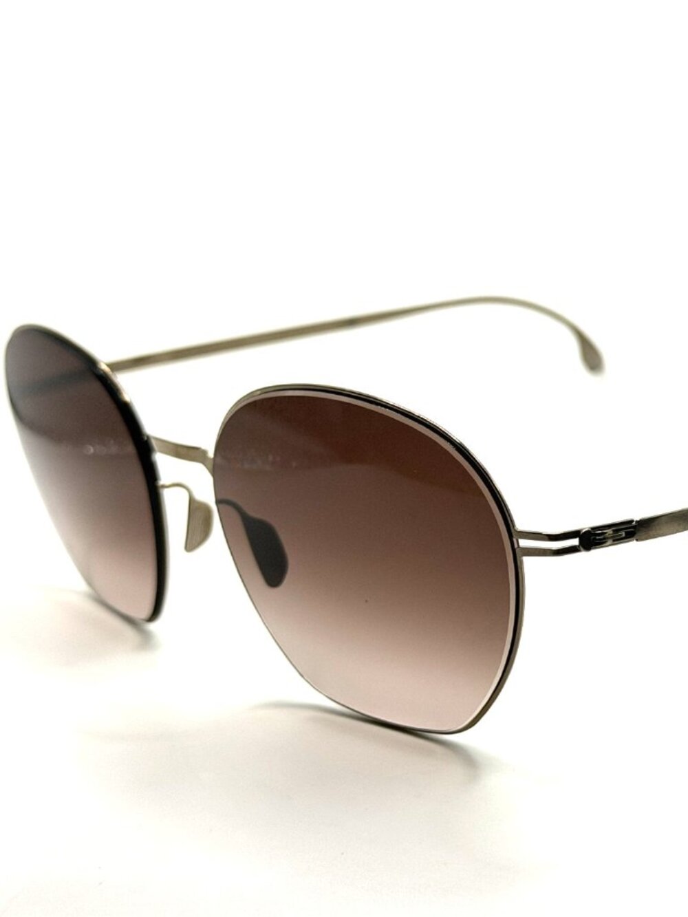 NEW IC! BERLIN KUSI METAL-SHINY BRONZE/BROWN WOMEN SUNGLASSES 54MM 17 145